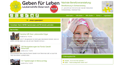 Desktop Screenshot of gebenfuerleben.at
